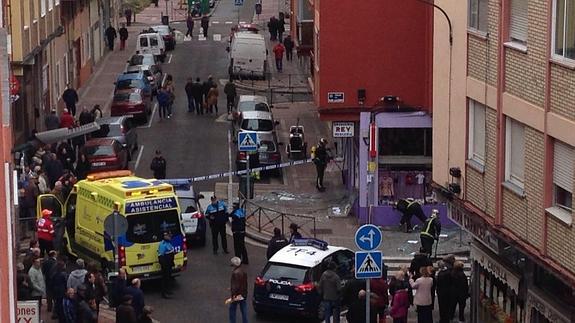 Un herido leve en la explosión de un spray en una droguería de La Victoria