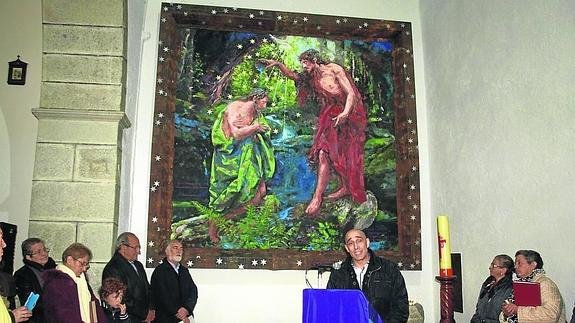 ‘El Bautismo de Jesús’ se incorpora a la vida mogarreña a través de Maíllo