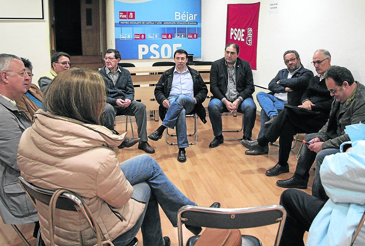 Cipriano González retoma las riendas, temporalmente, del PSOE de Béjar