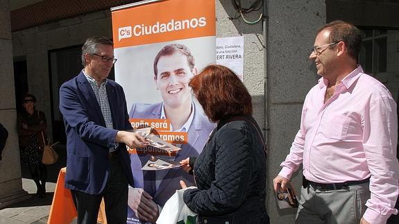 Ciudadanos presenta candidaturas en ocho municipios de Segovia