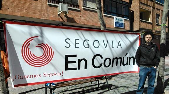 Rubén Rincón encabezará la lista a la Alcaldía de la capital por Segovia en Común