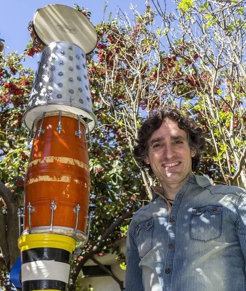 José Luis Gutiérrez desvela cómo explora sonidos con instrumentos insólitos