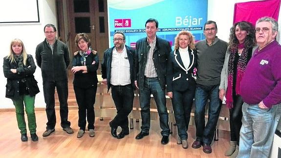 El PSOE de la ciudad textil no renuncia a las elecciones: «no podíamos faltar»