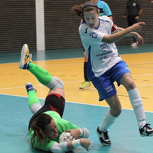 Las 'azules' se divierten