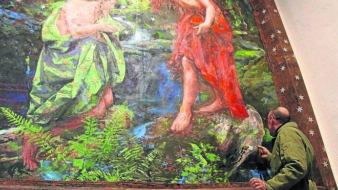 Florencio Maíllo incorpora hoy 25 obras a la exposición ‘Retrata2-388’ de Mogarraz