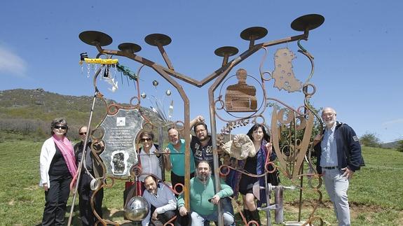 Un gran escultura recordará a José María Hernández en la Senda de Ursi