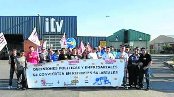 El 95% de los empleados de las estaciones de ITV de Itevelesa secundó la huelga por el convenio