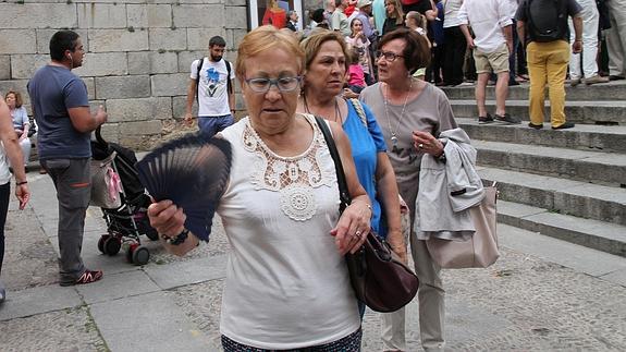 Segovia se queda a una décima de su récord de calor en mayo