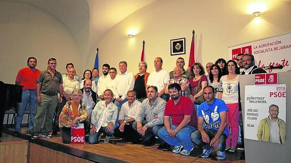 El socialismo del sur de la provincia se une en torno al candidato de la ciudad textil