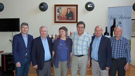 El embajador de Israel en España visita Viña Pedrosa