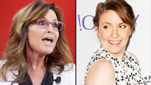 Sarah Palin llama 'pedófila' a Lena Dunham