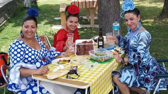 La comarca se viste de corto y faralaes con la Feria Flamenca