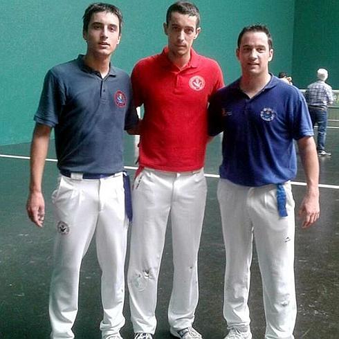 Nacho González y Carlos Baeza, segundos de España de paleta cuero
