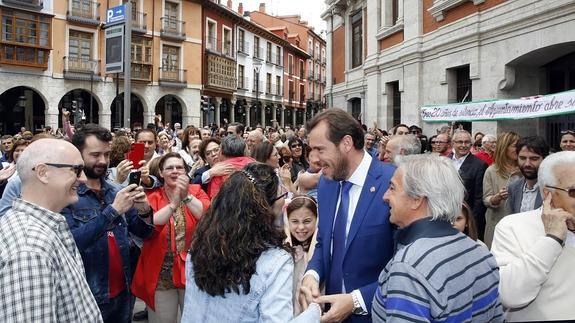 Óscar Puente ya es alcalde de Valladolid