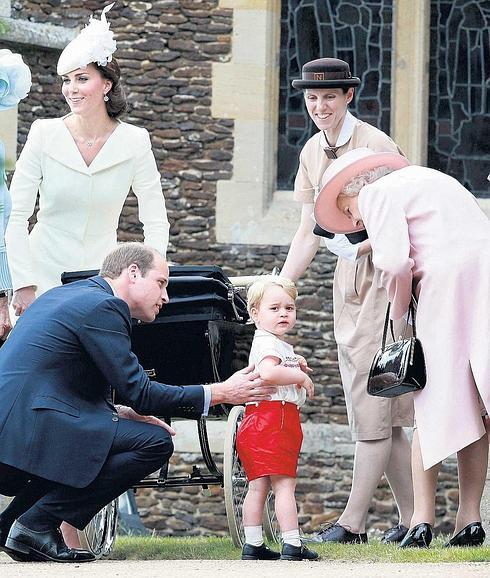 Una palentina en el bautizo de los Windsor