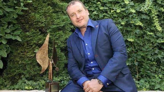 El actor Fernando Cayo, aposentador mayor de la Semana Renacentista 2015 de Medina del Campo