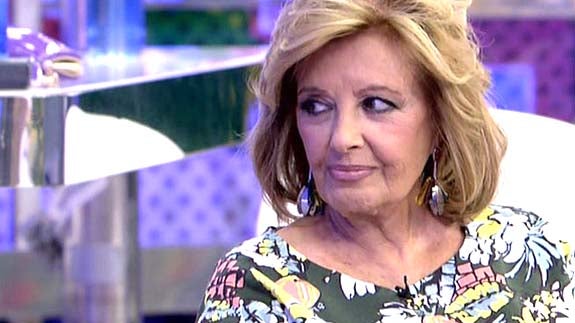 María Teresa Campos explica las razones por las que se puso a llorar en su programa