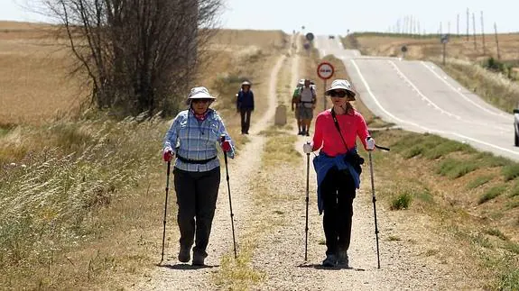 El Camino de Santiago recibe a más peregrinos que en 2014