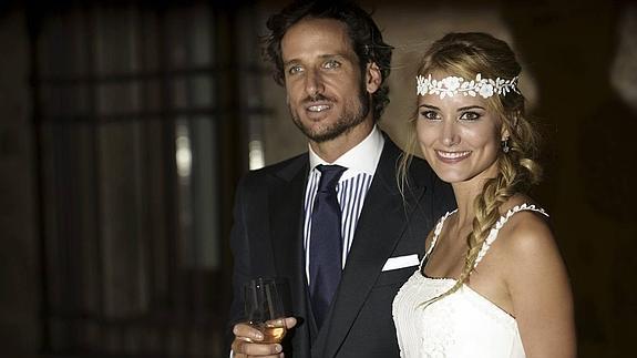 Feliciano López y Alba Carrillo sellan su amor en Toledo