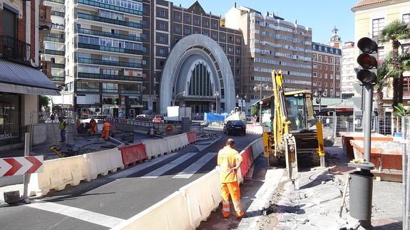 Urbanismo rediseña los pasos de cebra de la plaza de España para evitar atropellos