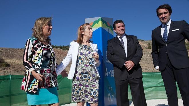 La apertura del enlace de la A-15 con la A-2 en Medinaceli conecta Soria a la red de autovías