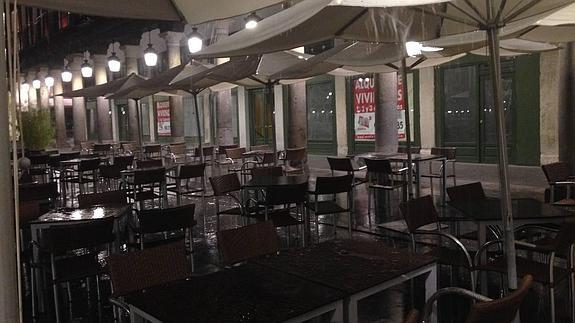 Una tormenta acaba con un mes de sequía