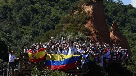 La Ruta BBVA 2015 visita las Médulas en su última parada en Castilla y León