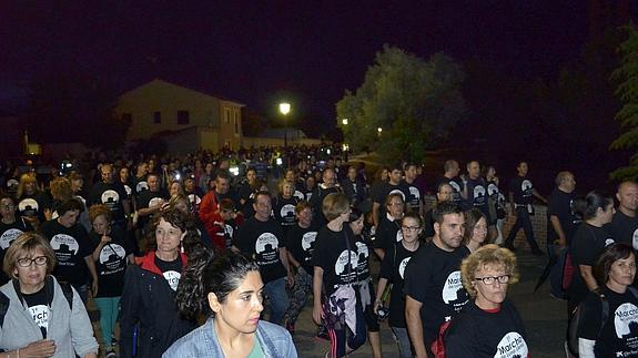 La Marcha de Luna Llena Solidaria abraza la causa de la Asociación de Esclerosis