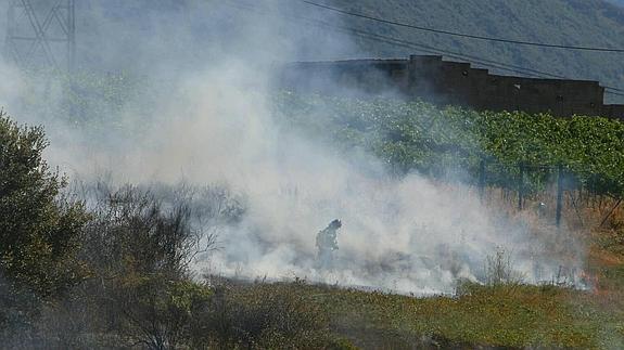 La Junta da por controlado el incendio de San Andrés de Montejos