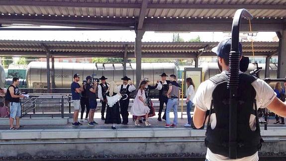 Un concurso de bodas de la televisión rusa comienza a grabar en Salamanca