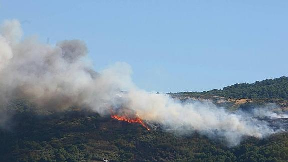Siete incendios permanecen activos en Castilla y León