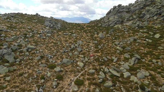 Rescatado un montañero al caer a 100 metros de la cumbre del pico Zapatero