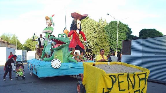 Bodas de oro para las carrozas de Fuentepelayo