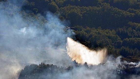 Elevan a nivel 1 el incendio declarado en el valle de San Martín de Moreda