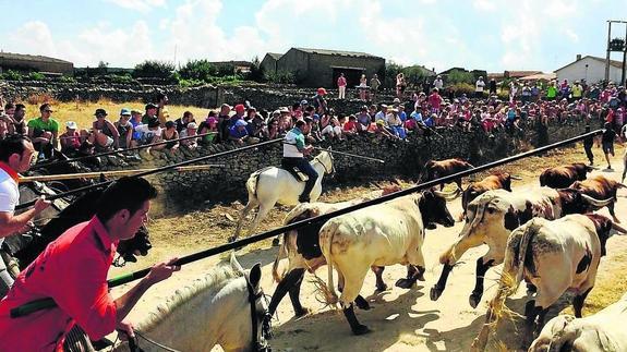 Lumbrales y Vilvestre viven con pasión sus eventos taurinos