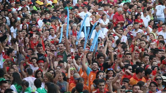 Todo Cuéllar vibra al son del ‘A por ellos’ en el arranque de sus fiestas patronales