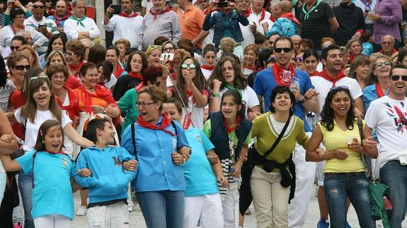 Despedida al son del 'A por ellos'