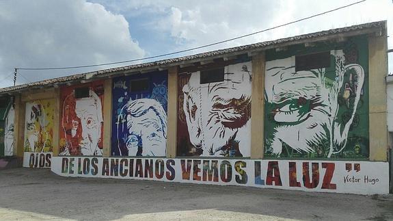 El mural de la polémica