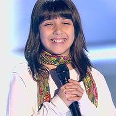 Una vallisoletana hechiza a Rosario Flores y a Manuel Carrasco en 'La Voz Kids'