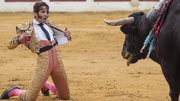 Padilla se desvanece en Aranda de Duero tras dar la vuelta al ruedo