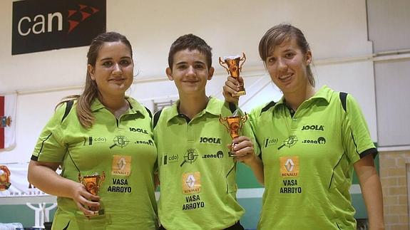 Tres medallas para el Vasa Arroyo-CDO en el Circuito de jóvenes norte