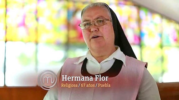 Una monja 'ilumina' los fogones de Masterchef México