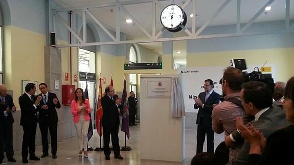 La estación de Palencia estrena la alta velocidad