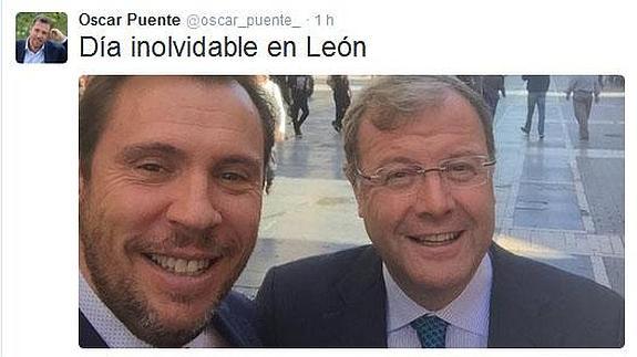 Dos ciudades, dos alcaldes y un selfi