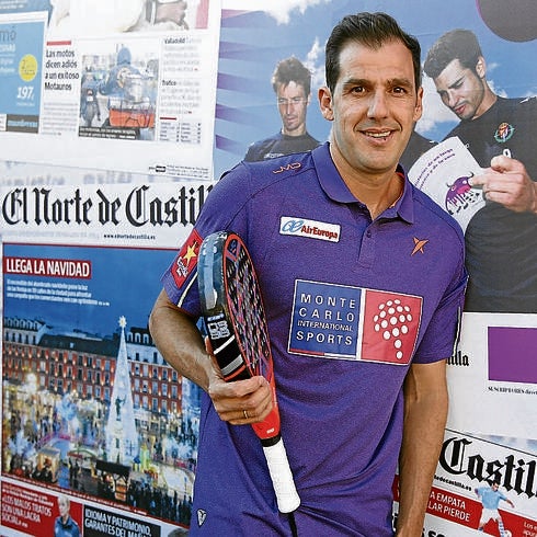 El mejor jugador de pádel del mundo, Juan Martín Díaz, impartirá un clínic en Peñalara Pádel