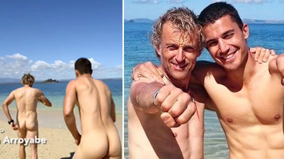 Álex González y Calleja, desnudos en Madagascar