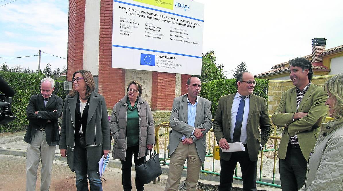 Quintana del Puente resuelve los problemas de presión del agua