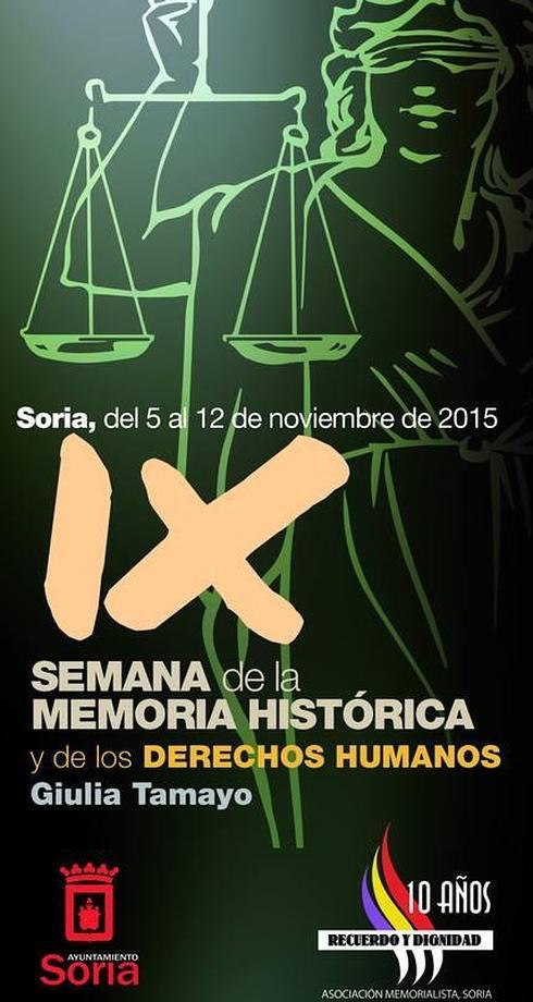 La IX Semana de la Memoria Histórica y los Derechos Humanos estará dedicada a Giulia Tamayo