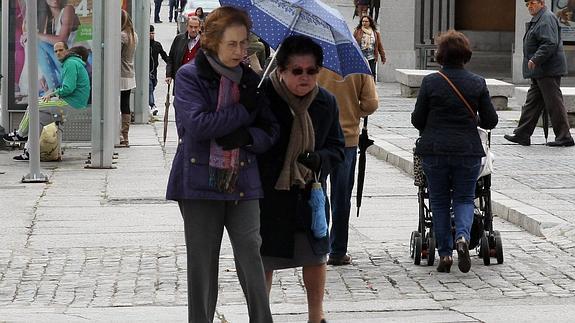 El otoño avanza con viento y lluvia en un año más cálido y seco de lo normal