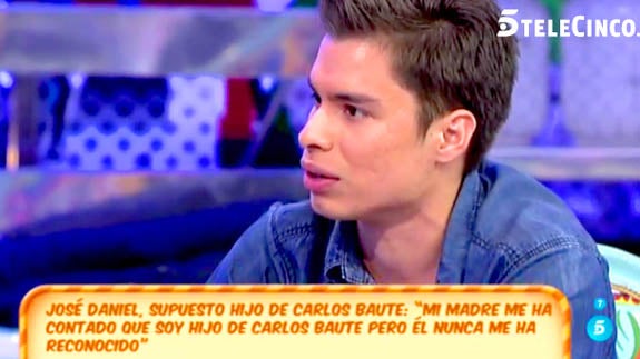 El hijo no reconocido de Carlos Baute salta al 'circo' televisivo